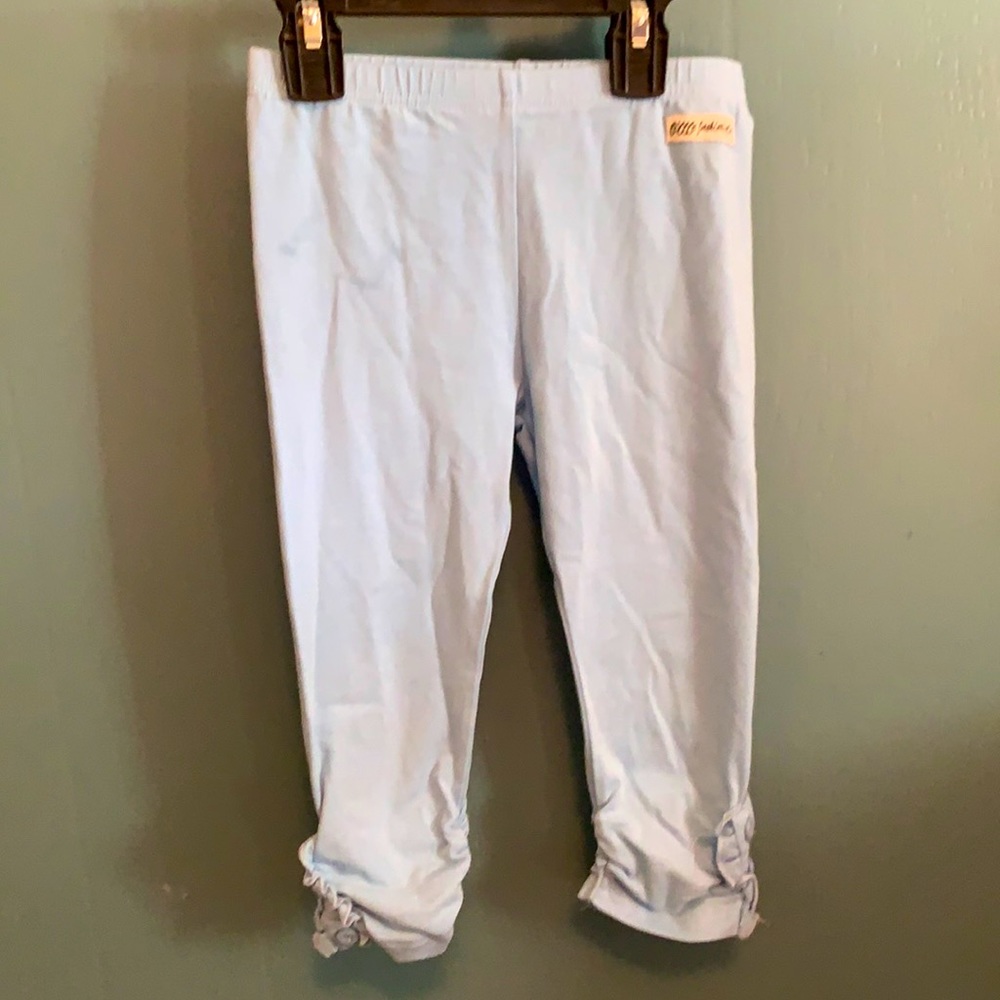 Cotton Capris Leggings “Little Fashionista”
